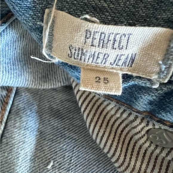 Madewell Perfect Summer Jeans Lightwash Size 25 - Picture 12 of 17
